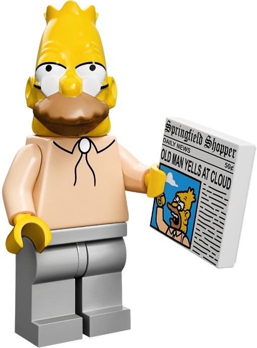 Grampa Simpson 71005 Collectable Minifigures LEGO