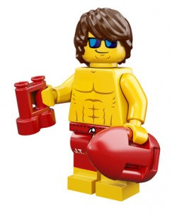 Lego lifeguard minifigure outlet