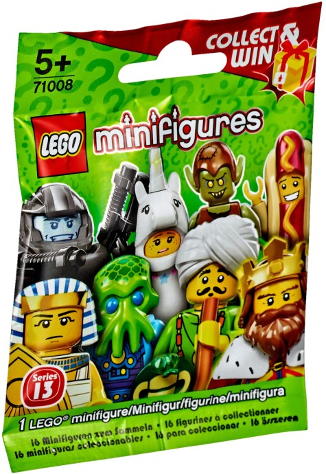 LEGO Minifigures Series 13 Random bag 71008 Collectable Minifigures LEGO