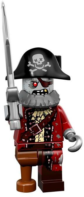 Конструктор LEGO (ЛЕГО) Collectable Minifigures 71010 Zombie Pirate