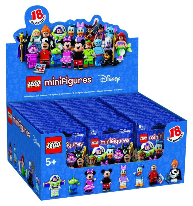 LEGO Minifigures The Disney Series Sealed Box 71012 Collectable Minifigures LEGO