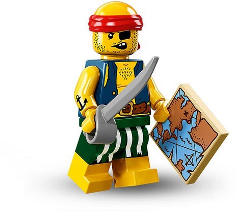 Конструктор LEGO (ЛЕГО) Collectable Minifigures 71013 Scallywag Pirate
