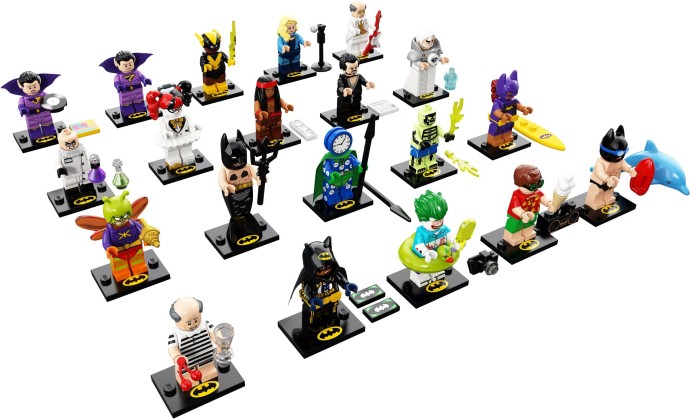 Конструктор LEGO (ЛЕГО) Collectable Minifigures 71020 LEGO Minifigures - The LEGO Batman Movie Series 2 - Complete