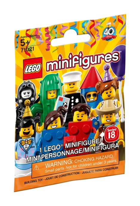 Конструктор LEGO (ЛЕГО) Collectable Minifigures 71021 LEGO Minifigures - Series 18 {Random bag}