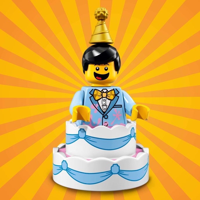 Конструктор LEGO (ЛЕГО) Collectable Minifigures 71021 Birthday Cake Guy