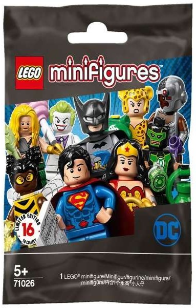 Конструктор LEGO (ЛЕГО) Collectable Minifigures 71026 LEGO Minifigures - DC Super Heroes {Random Bag}