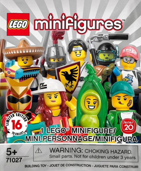 Конструктор LEGO (ЛЕГО) Collectable Minifigures 71027 LEGO Minifigures - Series 20 {Random Bag}