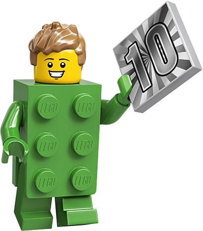 Конструктор LEGO (ЛЕГО) Collectable Minifigures 71027 Brick Costume Guy