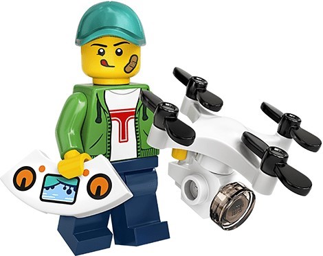 Конструктор LEGO (ЛЕГО) Collectable Minifigures 71027 Drone Boy