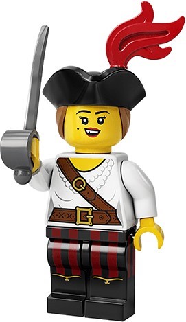 Конструктор LEGO (ЛЕГО) Collectable Minifigures 71027 Pirate Girl
