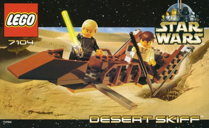 Конструктор LEGO (ЛЕГО) Star Wars 7104 Desert Skiff