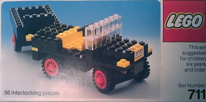 Конструктор LEGO (ЛЕГО) LEGOLAND 711 Jeep CJ-5