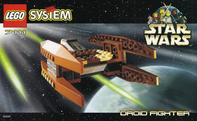 Конструктор LEGO (ЛЕГО) Star Wars 7111 Droid Fighter