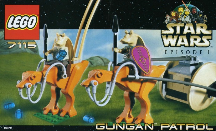 Конструктор LEGO (ЛЕГО) Star Wars 7115 Gungan Patrol