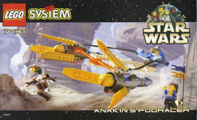 Конструктор LEGO (ЛЕГО) Star Wars 7131 Anakin's Podracer
