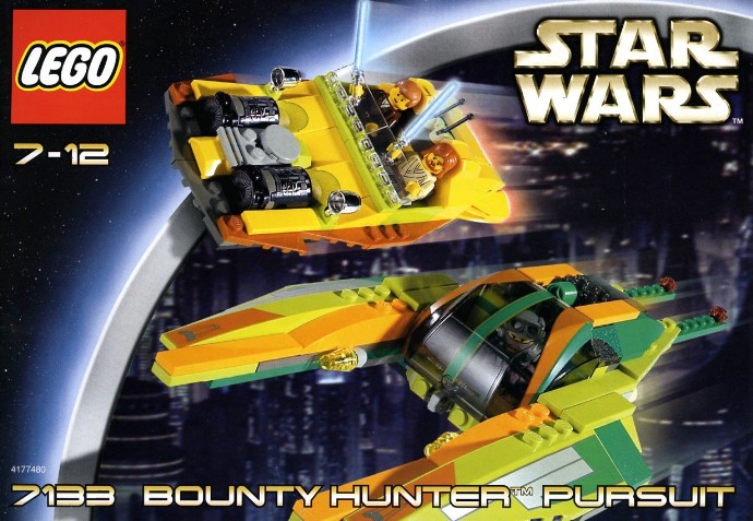 Конструктор LEGO (ЛЕГО) Star Wars 7133 Bounty Hunter Pursuit