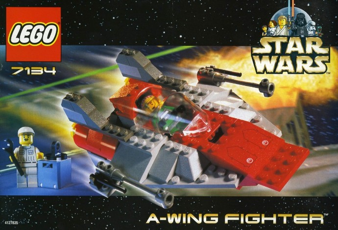 Конструктор LEGO (ЛЕГО) Star Wars 7134 A-wing Fighter