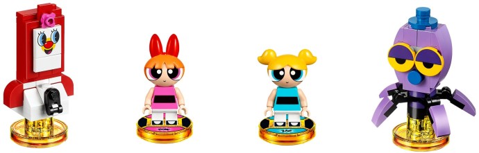 Конструктор LEGO (ЛЕГО) Dimensions 71346 The Powerpuff Girls Team Pack