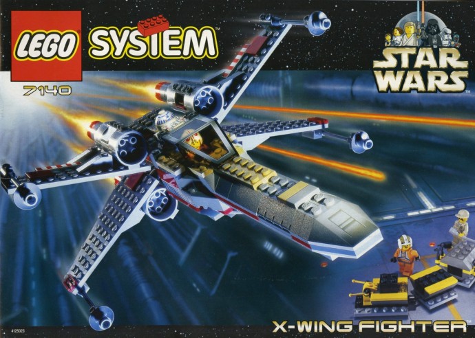 Конструктор LEGO (ЛЕГО) Star Wars 7140 X-wing Fighter