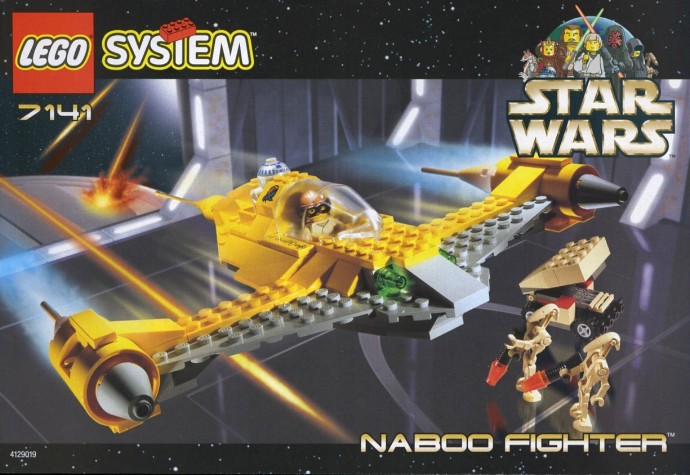Конструктор LEGO (ЛЕГО) Star Wars 7141 Naboo Fighter