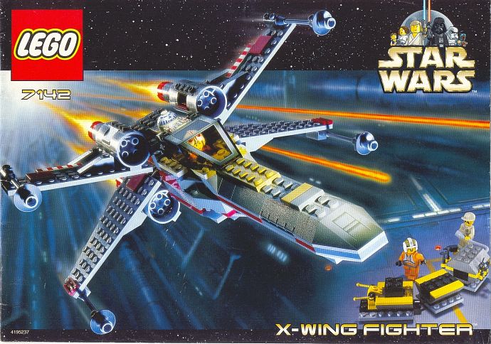 Конструктор LEGO (ЛЕГО) Star Wars 7142 X-wing Fighter