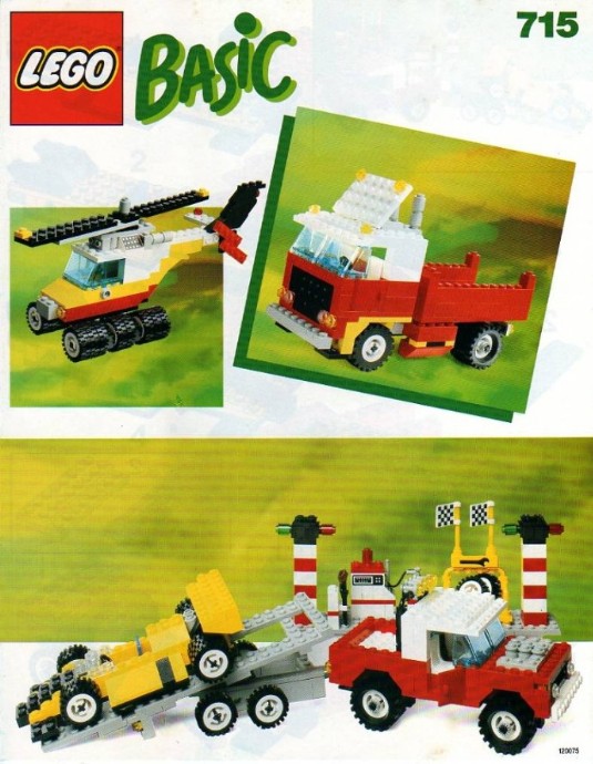 Конструктор LEGO (ЛЕГО) Basic 715 Basic Building Set, 7+
