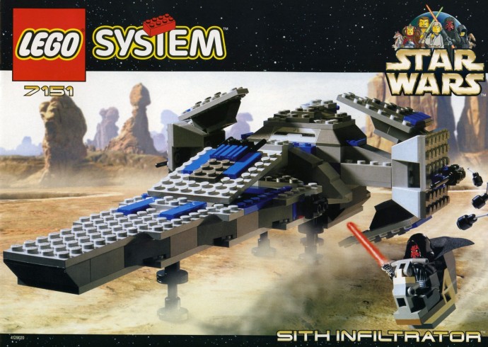 Конструктор LEGO (ЛЕГО) Star Wars 7151 Sith Infiltrator