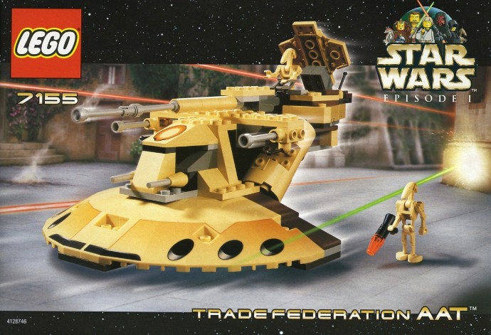 Конструктор LEGO (ЛЕГО) Star Wars 7155 Trade Federation AAT