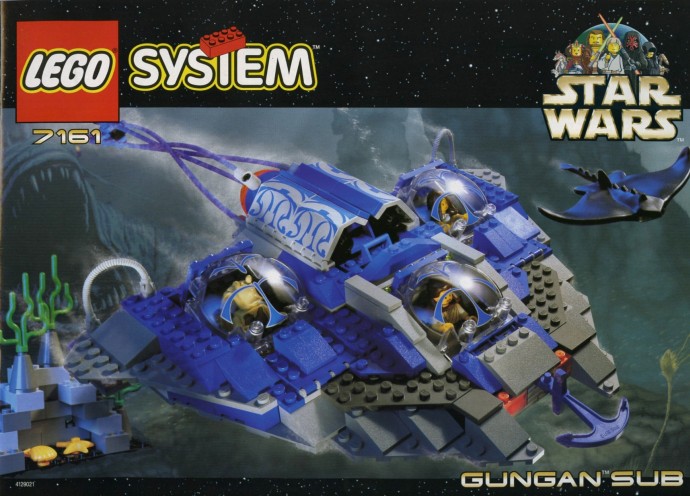 Конструктор LEGO (ЛЕГО) Star Wars 7161 Gungan Sub