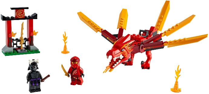 Конструктор LEGO (ЛЕГО) Ninjago 71701 Kai's Fire Dragon