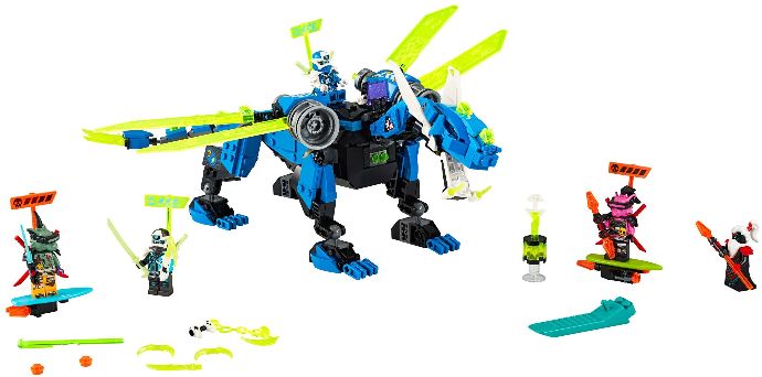 Конструктор LEGO (ЛЕГО) Ninjago 71711 Jay's Cyber Dragon