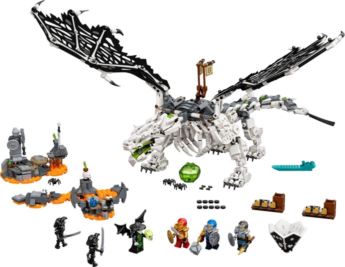 Конструктор LEGO (ЛЕГО) Ninjago 71721 Skull Sorcerer's Dragon