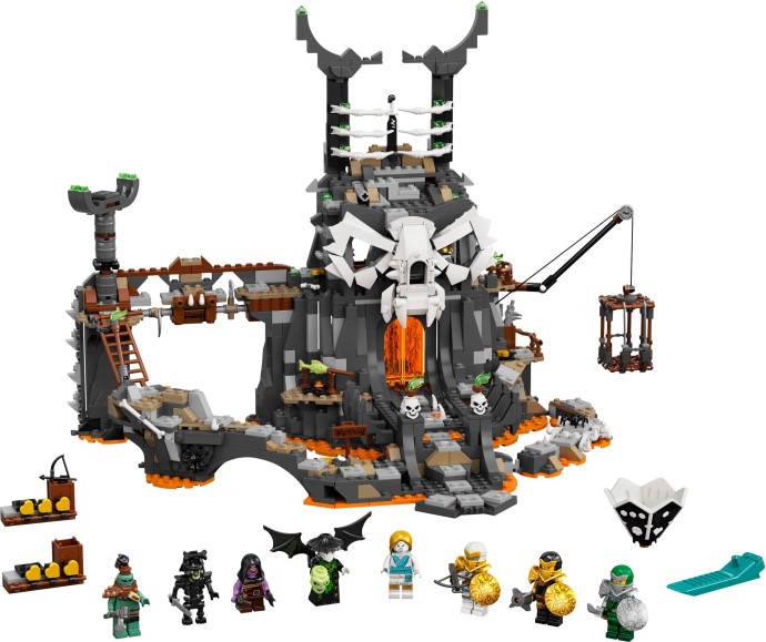 Конструктор LEGO (ЛЕГО) Ninjago 71722 Skull Sorcerer's Dungeons