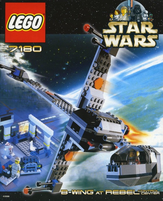 Конструктор LEGO (ЛЕГО) Star Wars 7180 B-wing at Rebel Control Center
