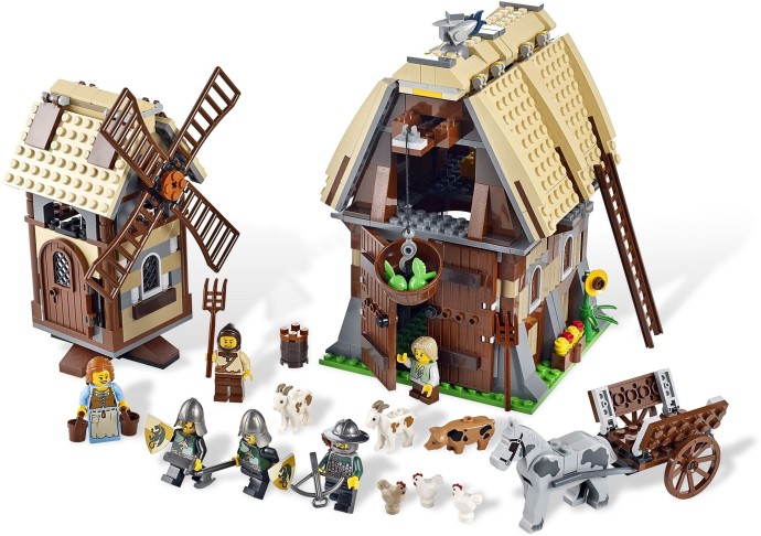Конструктор LEGO (ЛЕГО) Castle 7189 Mill Village Raid