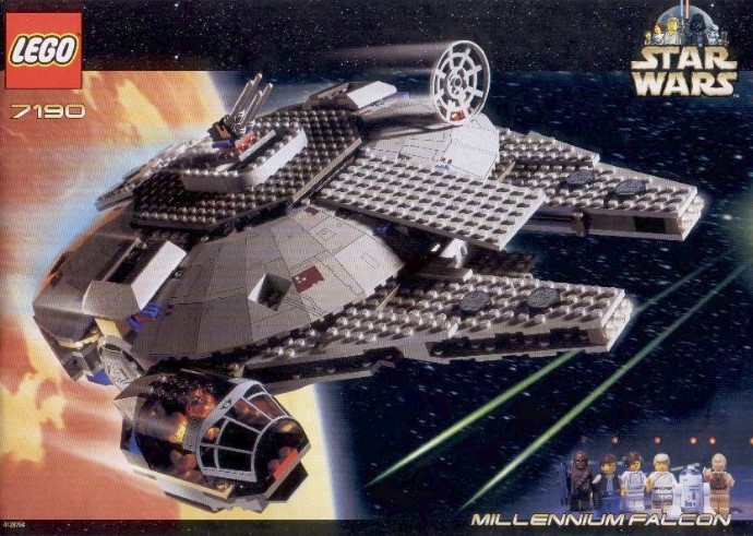 Конструктор LEGO (ЛЕГО) Star Wars 7190 Millennium Falcon