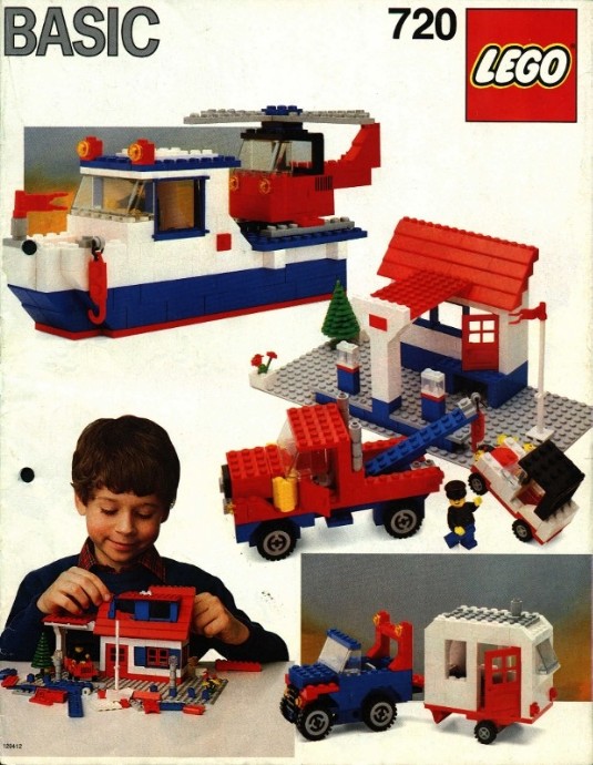 Конструктор LEGO (ЛЕГО) Basic 720 Basic Building Set, 7+