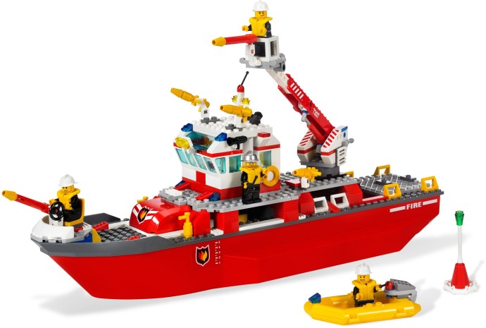 Конструктор LEGO (ЛЕГО) City 7207 Fire Boat