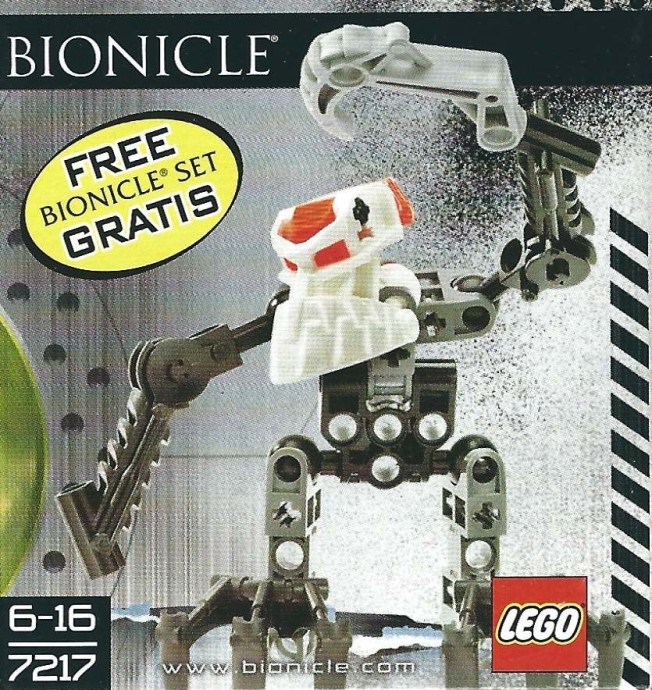 Конструктор LEGO (ЛЕГО) Bionicle 7217 Duracell Bad Guy