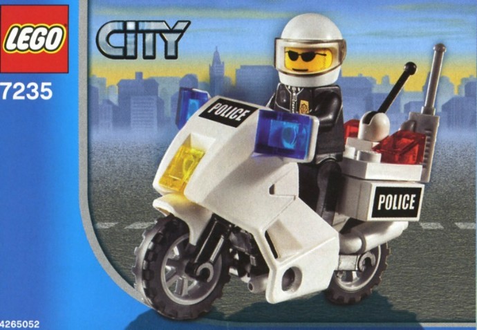 Конструктор LEGO (ЛЕГО) City 7235 Police Motorcycle