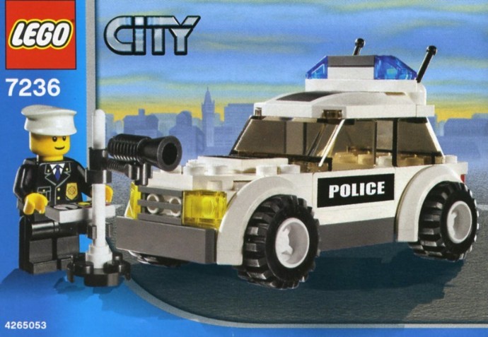 Конструктор LEGO (ЛЕГО) City 7236 Police Car