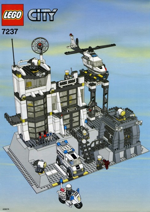 Конструктор LEGO (ЛЕГО) City 7237 Police Station