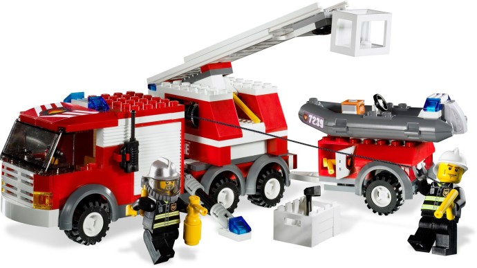Конструктор LEGO (ЛЕГО) City 7239 Fire Truck