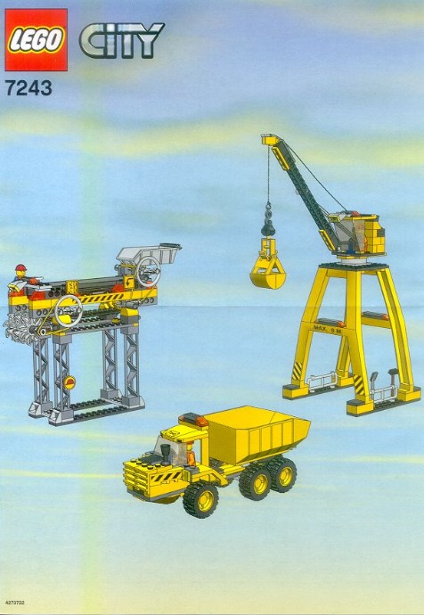 Конструктор LEGO (ЛЕГО) City 7243 Construction Site