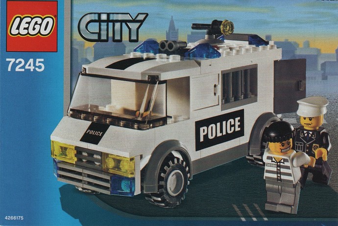 Конструктор LEGO (ЛЕГО) City 7245 Prisoner Transport