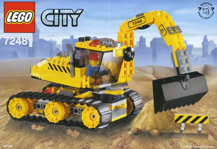 Конструктор LEGO (ЛЕГО) City 7248 Digger