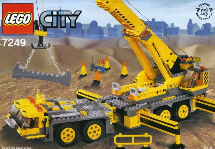 Конструктор LEGO (ЛЕГО) City 7249 XXL Mobile Crane