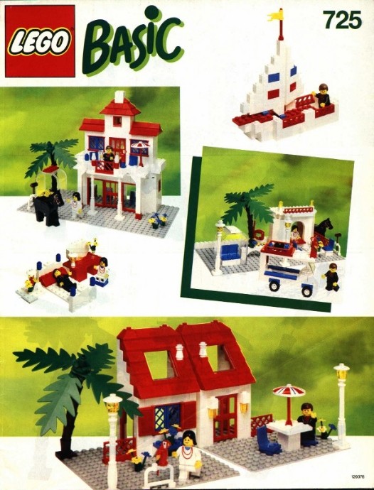 Конструктор LEGO (ЛЕГО) Basic 725 Basic Building Set, 7+