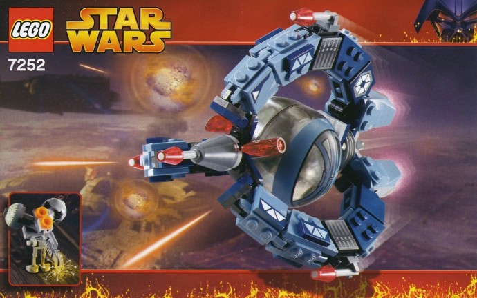 Конструктор LEGO (ЛЕГО) Star Wars 7252 Droid Tri-Fighter