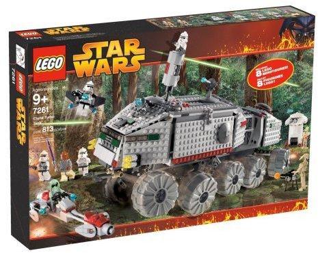 Конструктор LEGO (ЛЕГО) Star Wars 7261 Clone Turbo Tank (non-light-up, 2006 edition)